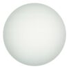 Frosted Glass 13.5" Gas Pump Globe single lens
