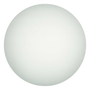 Frosted Glass 13.5" Gas Pump Globe single lens