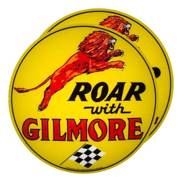 Roar with Gilmore 13.5" Gas Pump Globe lens pair