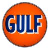 Gulf 13.5" Gas Pump Globe single lens
