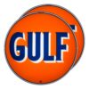 Gulf 13.5" Gas Pump Globe lens pair