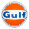 Gulf 1960 Logo 13.5" Gas Pump Globe single lens