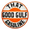 That Good Gulf 13.5" Gas Pump Globe single lens