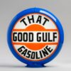 That Good Gulf 13.5" Gas Pump Globe with light blue plastic body