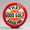 That Good Gulf 13.5" Gas Pump Globe with red plastic body
