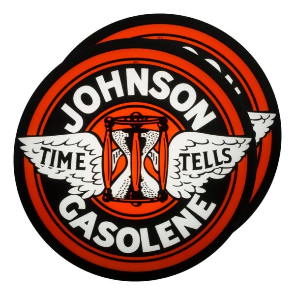 Johnson 13.5" Gas Pump Globe lens pair