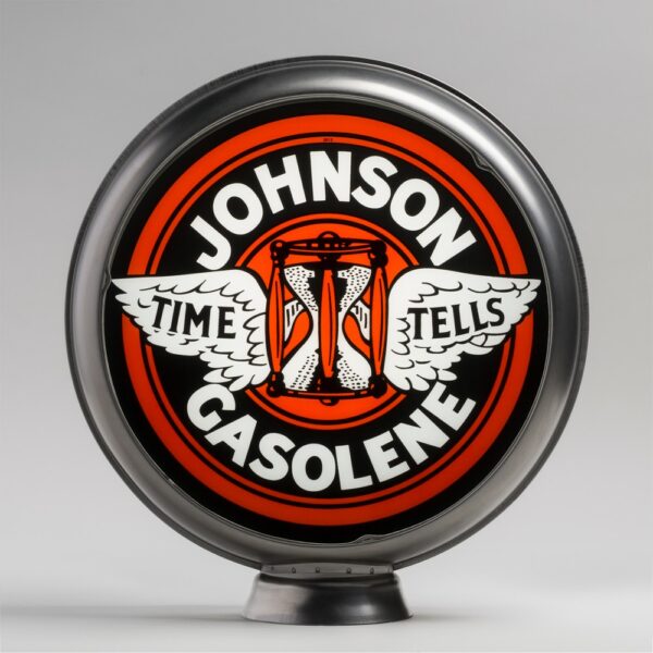 Johnson 13.5" Gas Pump Globe with unpainted steel body