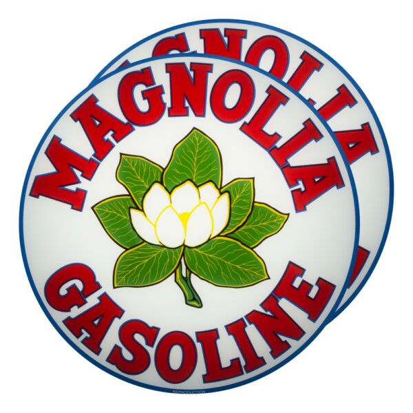 Magnolia 13.5" Gas Pump Globe lens pair