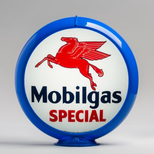 Mobilgas Special 13.5" Gas Pump Globe - Image 8