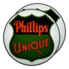 Phillips Unique 13.5" Gas Pump Globe lens pair