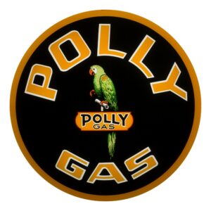 Polly Gas 13.5" Gas Pump Globe single lens