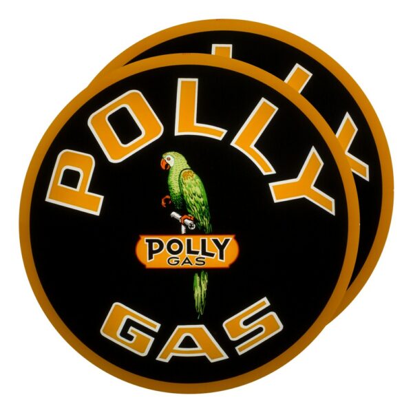 Polly Gas 13.5" Gas Pump Globe lens pair