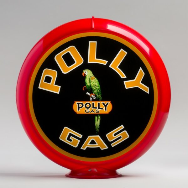 Polly Gas 13.5" Gas Pump Globe with red plastic body