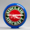 Sinclair Aircraft 13.5" Gas Pump Globe with light blue plastic body