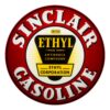 Sinclair Ethyl 13.5" Gas Pump Globe single lens