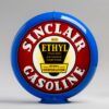 Sinclair Ethyl 13.5" Gas Pump Globe with light blue plastic body