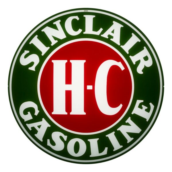 Sinclair H-C 13.5" Gas Pump Globe single lens