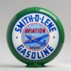 Smitholene 13.5" Gas Pump Globe with green plastic body