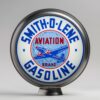 Smitholene 13.5" Gas Pump Globe with unpainted steel body