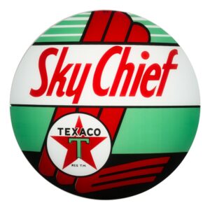 Texaco Sky Chief 13.5" Gas Pump Globe single lens