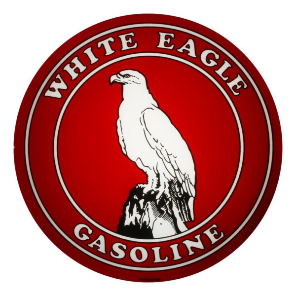 White Eagle 13.5" Gas Pump Globe single lens