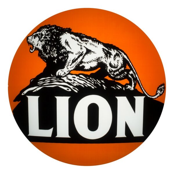 Lion 13.5" Gas Pump Globe single lens