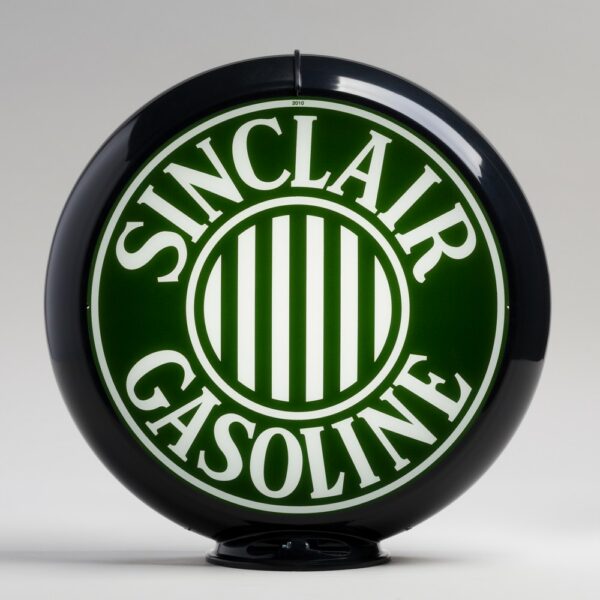 Sinclair Bars 13.5" Gas Pump Globe with black plastic body