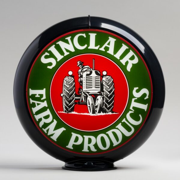 Sinclair Farm Products 13.5" Gas Pump Globe with black plastic body