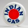 Indian Red Dot 13.5" Gas Pump Globe with white plastic body