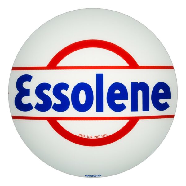 Essolene 13.5" Gas Pump Globe single lens