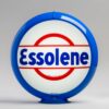 Essolene 13.5" Gas Pump Globe with light blue plastic body