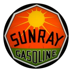 Sunray 13.5" Gas Pump Globe single lens