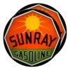 Sunray 13.5" Gas Pump Globe lens pair