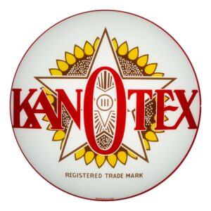 Kan-O-Tex 13.5" Gas Pump Globe single lens