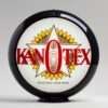 Kan-O-Tex 13.5" Gas Pump Globe with black plastic body