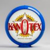 Kan-O-Tex 13.5" Gas Pump Globe with light blue plastic body