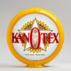 Kan-O-Tex 13.5" Gas Pump Globe with yellow plastic body