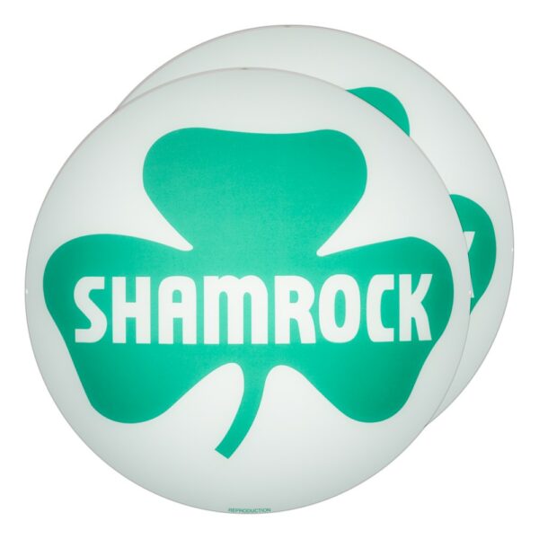 Shamrock 13.5" Gas Pump Globe lens pair