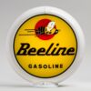 Beeline Gasoline 13.5" Gas Pump Globe with white plastic body