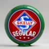 Skelly Regular 13.5" Gas Pump Globe with green plastic body