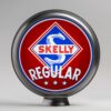 Skelly Regular 13.5" Gas Pump Globe with unpainted steel body