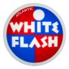 Atlantic White Flash 13.5" Gas Pump Globe single lens