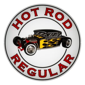 Hot Rod Regular 13.5" Gas Pump Globe single lens