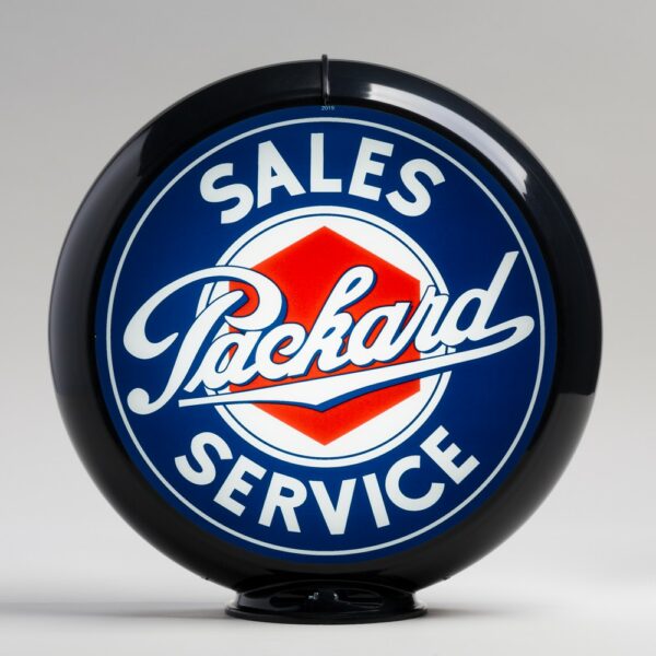 Packard Sales 13.5" Gas Pump Globe with black plastic body