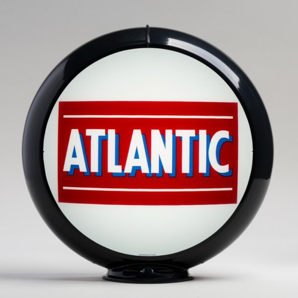 Atlantic Bar 13.5" Gas Pump Globe with black plastic body