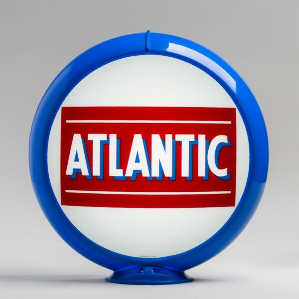 Atlantic Bar 13.5" Gas Pump Globe with light blue plastic body