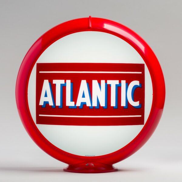 Atlantic Bar 13.5" Gas Pump Globe with red plastic body