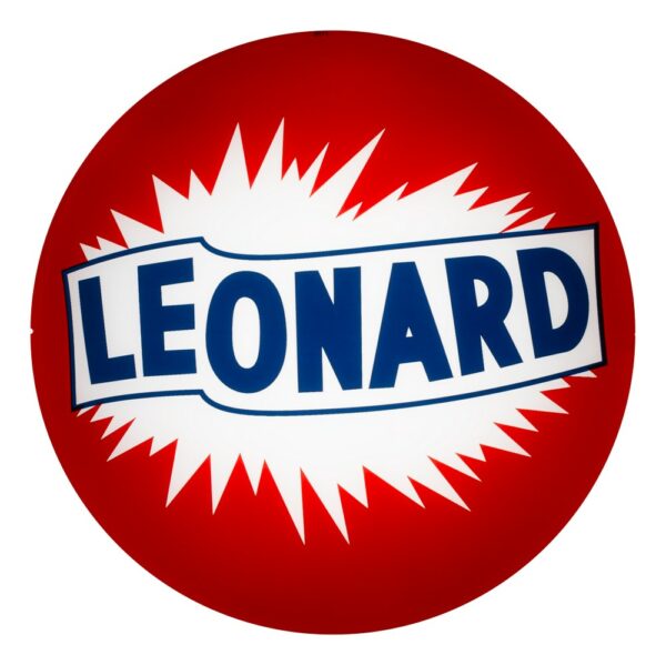 Leonard 13.5" Gas Pump Globe single lens