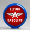 Flying A Gasoline (Red) 13.5" Gas Pump Globe with light blue plastic body
