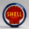 Shell Gasoline (Red) 13.5" Gas Pump Globe with dark blue plastic body